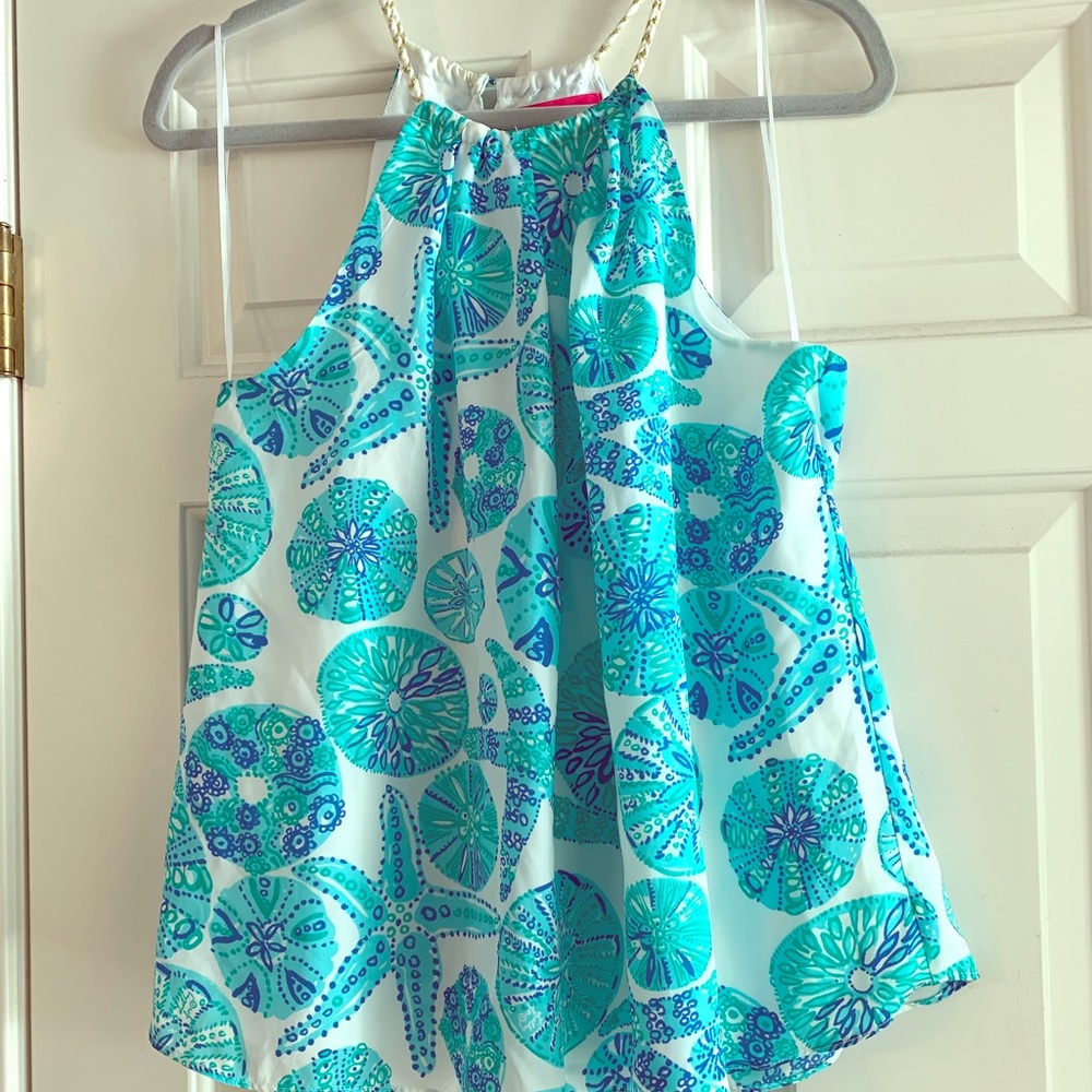 Lilly for Target Sea Urchin For You Halter Top - M